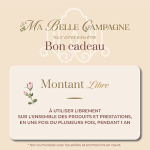 bon cadeau montant libre